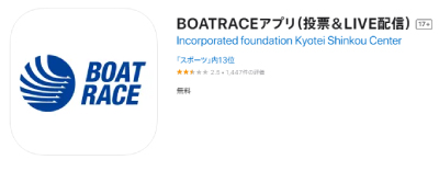 BOATRACEアプリ